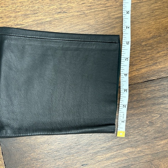 Nili Lotan Montauk Leather straight leg pants. Size 2. - Picture 13 of 16